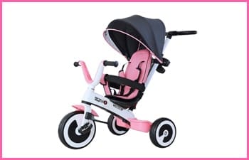 omcom Baby Tricycle Children's Trike 4 In 1