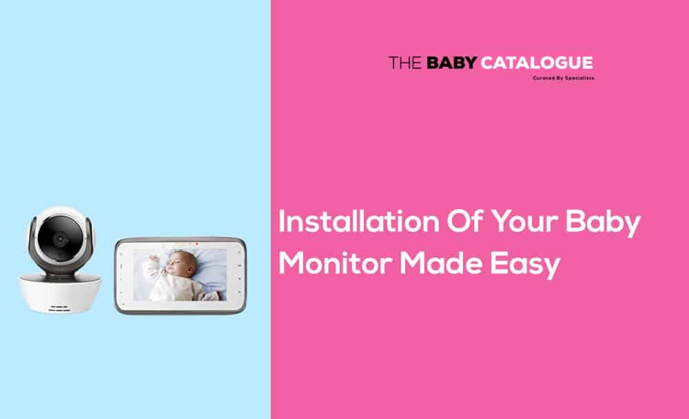 installation of baby monitor